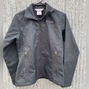 Womens Columbia Black Softshell Jacket